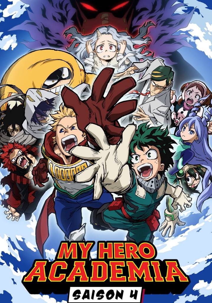 Saison 4 My Hero Academia streaming: où regarder les épisodes?